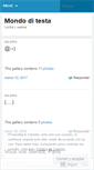 Mobile Screenshot of mondoditesta.wordpress.com