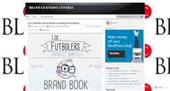 Desktop Screenshot of brandlc.wordpress.com
