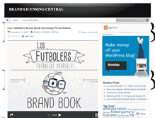 Tablet Screenshot of brandlc.wordpress.com