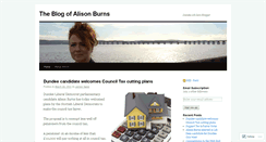 Desktop Screenshot of alisonburns.wordpress.com