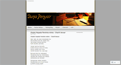 Desktop Screenshot of penyair.wordpress.com