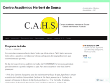 Tablet Screenshot of caherbertdesousa.wordpress.com