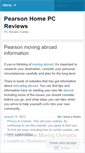 Mobile Screenshot of pearsonhomepcreview.wordpress.com