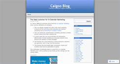 Desktop Screenshot of calgoo.wordpress.com