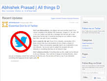 Tablet Screenshot of abhishekprasad.wordpress.com