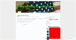 Desktop Screenshot of alfiegamefreak.wordpress.com
