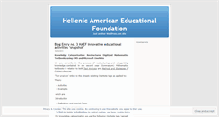 Desktop Screenshot of haefschools.wordpress.com
