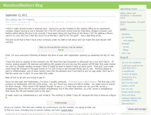 Tablet Screenshot of marathonmaiden.wordpress.com
