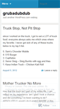 Mobile Screenshot of grubadubdub.wordpress.com
