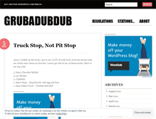 Tablet Screenshot of grubadubdub.wordpress.com