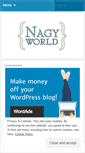 Mobile Screenshot of nagyworld.wordpress.com
