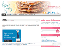 Tablet Screenshot of fitat4ty.wordpress.com