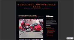 Desktop Screenshot of blackdogmotorcycles.wordpress.com