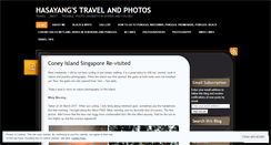 Desktop Screenshot of hasayang.wordpress.com