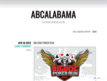 Tablet Screenshot of abcalabama.wordpress.com