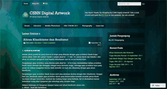 Desktop Screenshot of csnndigiwork.wordpress.com