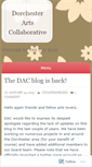 Mobile Screenshot of dac2010.wordpress.com