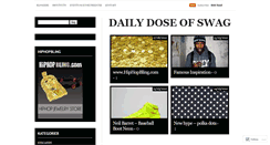 Desktop Screenshot of dailydoseofswag.wordpress.com