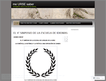 Tablet Screenshot of meursesaber.wordpress.com