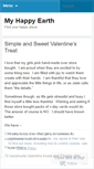 Mobile Screenshot of myhappyearth.wordpress.com