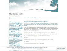 Tablet Screenshot of myhappyearth.wordpress.com