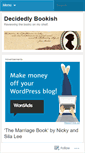 Mobile Screenshot of decidedlybookish.wordpress.com