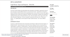 Desktop Screenshot of drsivalaw.wordpress.com