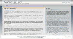 Desktop Screenshot of nowherelikehome.wordpress.com