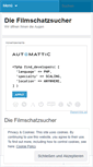 Mobile Screenshot of filmschatzsucher.wordpress.com