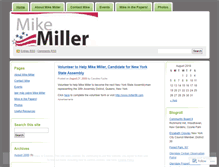 Tablet Screenshot of michaelmiller.wordpress.com
