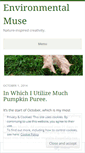 Mobile Screenshot of environmentalmuse.wordpress.com