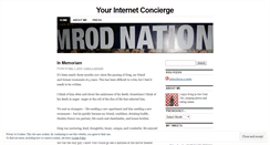 Desktop Screenshot of mrod.wordpress.com