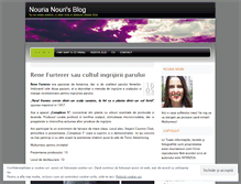 Tablet Screenshot of nouria.wordpress.com