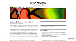 Desktop Screenshot of dmagablog.wordpress.com