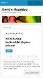 Mobile Screenshot of dmagablog.wordpress.com