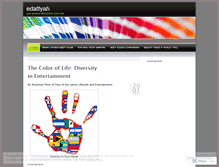 Tablet Screenshot of edattyah.wordpress.com
