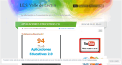 Desktop Screenshot of iesvalledelecrin.wordpress.com