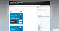 Desktop Screenshot of clippedwings.wordpress.com