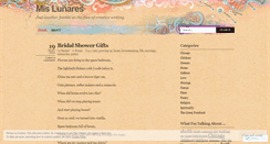 Desktop Screenshot of mislunares.wordpress.com
