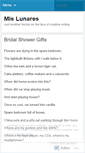 Mobile Screenshot of mislunares.wordpress.com