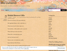 Tablet Screenshot of mislunares.wordpress.com