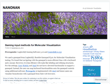 Tablet Screenshot of nanonan.wordpress.com
