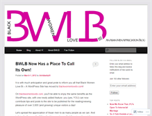 Tablet Screenshot of blackwomenlovebi.wordpress.com