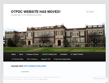 Tablet Screenshot of occupationaltherapypdc.wordpress.com