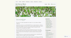 Desktop Screenshot of actlocalmaui.wordpress.com