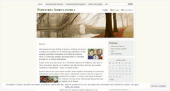 Desktop Screenshot of pedamb.wordpress.com