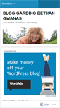Mobile Screenshot of bloggarddiobethan.wordpress.com