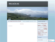 Tablet Screenshot of ademapple.wordpress.com