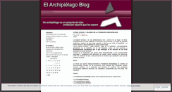 Desktop Screenshot of elarchipielago.wordpress.com