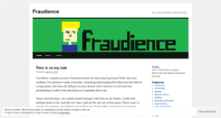 Desktop Screenshot of fraudience.wordpress.com